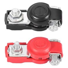 벤오토 차량용 커버형 배터리 터미널 2종 세트, 1세트 자동차용품/차량관리/소모품 반품 최저가 4,400원