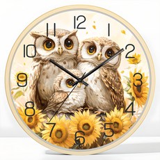 메르헨몬드 부엉이 무소음 벽시계 30.5cm, 베스트05 홈인테리어/홈데코/디퓨저 반품 최저가 14,110원