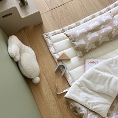 프랑브아즈 크링래빗 낮잠 패드 + 밍크 이불 + 베개커버 + 베개솜 세트 분리형, 밀크베이지 홈인테리어/FW 침구샵 반품 최저가 124,480원