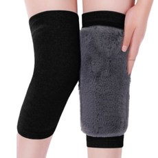 쏠트홍 방한 털 무릎보호대 블랙, 1세트 헬스/건강식품/건강/의료용품 반품 최저가 13,960원