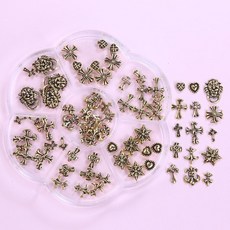 크롬 엔틱파츠세트 KN-P1085, 1개, 혼합색상 뷰티/네일 반품 최저가 4,140원