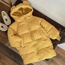 스타빈 아동용 곰돌이 후드 컬러 패딩 점퍼 출산/유아동/유아동패션 반품 최저가 11,900원