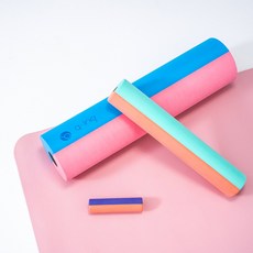큐잉 필라테스 요가 EVA 베이비 폼롤러, 핑크 + 스카이블루, 1개 스포츠_레저/헬스/요가/댄스 반품 최저가 14,970원