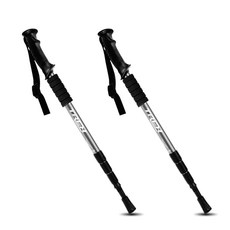 T렉스 두랄루민 4단 등산스틱 일자형, 실버, 2개 스포츠_레저/등산/아웃도어 반품 최저가 15,840원