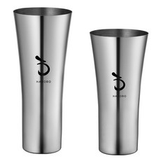 하로로 야마노 스테인 플레인 컵 380ml + 460ml 세트, 1세트 주방용품/컵/텀블러/와인용품 반품 최저가 26,600원