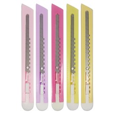 문구담 문구용 사무용 고급커터칼, 랜덤발송, 5개 문구/오피스/학용품/수업준비 반품 최저가 1,750원