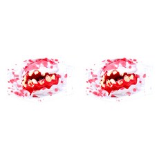 스투피드 할로윈 리얼 호러 마스크, 혼합색상, 2개 문구/오피스/파티/이벤트 반품 최저가 3,600원