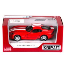 킨스마트 닷지 SRT 바이퍼 GTS 프린팅 다이캐스트카 KT5363F, 레드, 1개 완구/취미/로봇/작동완구 반품 최저가 4,160원
