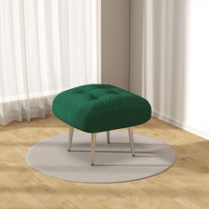 소하임 레트로 라운지 소파 스툴, 1개, 그린 undefined/undefined 반품 최저가 22,170원