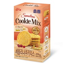 브레드가든 든든한 세몰리나 통밀 쿠키믹스, 270g, 1개 식품/가루/조미료/오일 반품 최저가 3,390원