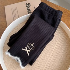 하라로이 여아용 키즈 기모 왕관 보온 레깅스 출산/유아동/유아동패션 반품 최저가 4,620원