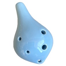 제이케이 초보자용 6홀 알토 C 세라믹 오카리나 스트랩 + 악보 롱 마우스, 블루, 1개 완구/취미/학습완구/교구 반품 최저가 9,100원