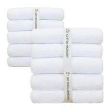 코튼하모니 호텔수건 200g 40수 코마사, 스노우화이트, 10개 홈인테리어/수건/타월 반품 최저가 36,300원