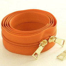 해피베어스 솔리드 코일 지퍼 100cm, 오렌지, 1개 홈인테리어/수예/수선 반품 최저가 5,450원