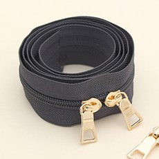 해피베어스 솔리드 코일 지퍼 100cm, 진그레이, 1개 홈인테리어/수예/수선 반품 최저가 5,140원