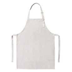 면 린넨 혼방 스트랩 앞치마 1(45 x 55 cm), 오트밀, 1개 주방용품/주방잡화 반품 최저가 5,170원