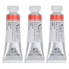 신한화구 전문가 수채화물감 SWC 튜브 A시리즈 818 스칼렛 레이크 3p, 15ml, 1색 문구/오피스/미술/화방용품 반품 최저가 9,250원