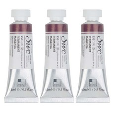 신한화구 전문가 수채화물감 SWC 튜브 D시리즈 953 퍼머넌트 마젠타 3p, 15ml, 1색 문구/오피스/미술/화방용품 반품 최저가 15,210원