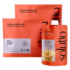 솔루티오 더 슬림 쉐이크 곡물 7p, 280g, 2개 헬스_건강식품/다이어트/이너뷰티 반품 최저가 40,870원