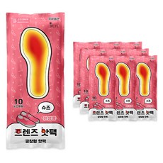 [국내생산] 인라이프 깔창형 프렌즈 핫팩 90g 여성용 2p, 10개 홈인테리어/방한용품 반품 최저가 5,670원