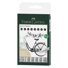 파버카스텔 에코피그먼트 펜 8p 세트, 블랙, 1세트 문구/오피스/필기류 반품 최저가 16,050원