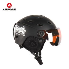 [Airwalk] 에어워크 휘슬러 스노우 헬멧 MS100, 블랙, 1개 스포츠/레저/스키/겨울스포츠 반품 최저가 39,510원