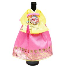살림여왕 프리미엄 전통 한복 와인 포장 커버, 옐로우, 1개 주방용품/컵/텀블러/와인용품 반품 최저가 11,790원