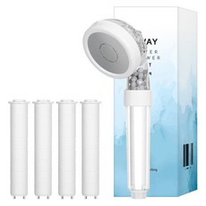 해피달링 3WAY 필터 샤워기 + 필터 4p 세트, 1개, 혼합색상 홈인테리어/욕실용품 반품 최저가 6,080원