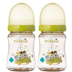 리틀밥독 국내 제조 프리미엄 PPSU 젖병 200 ml 트윈팩, 그린, 200ml, 2개 출산/유아동/수유용품 반품 최저가 15,800원