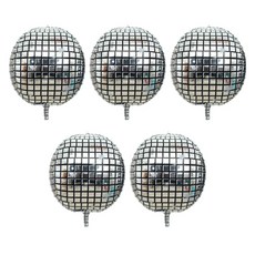 파티공구 4D 미러볼풍선 대, 혼합색상, 5개 문구/오피스/파티/이벤트 반품 최저가 6,200원