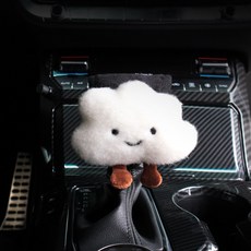 어반카 캐릭터 시바견 인형 기어봉 커버, 구름, 1개 자동차용품/인테리어 반품 최저가 6,850원