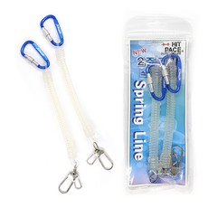 히트페이스 2중 고리 스프링줄, 화이트, 2개 스포츠_레저/낚시 반품 최저가 3,810원