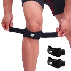 헨센 쿠션 압박 슬개골 무릎 보호대, 2개, 블랙 헬스/건강식품/헬스/요가용품 반품 최저가 9,790원