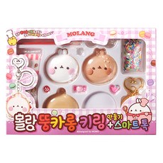 몰랑 뚱카롱 키링 스마트톡 만들기 세트, 랜덤발송, 1세트 완구/취미/STEAM완구 반품 최저가 5,900원