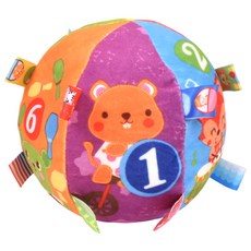 오즈토이 딸랑이 방울 헝겊공 촉감공, 서커스, 1개 완구_취미/신생아/영아완구 반품 최저가 5,350원