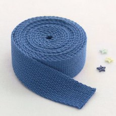 선샤인 면 웨이빙 끈 25 mm, 블루, 2개 홈인테리어/수예/수선 반품 최저가 6,630원