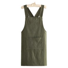씨오브비 베이직 통기성 면 앞치마, 그린, 1개 undefined/undefined 반품 최저가 7,760원