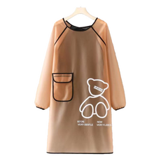 특별한상점 TPU 방수 미술 미용 주방 앞치마 긴팔, 스킨핑크 베어 문구/오피스/미술/화방용품 반품 최저가 16,450원