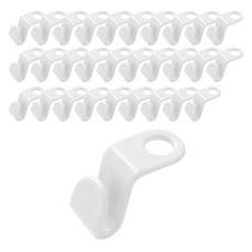 리빙홈디테일 옷걸이 연결고리 홀더 1구 GE-11, 화이트, 30개 홈인테리어/가구 반품 최저가 1,820원