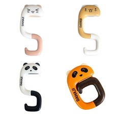 동물 가방걸이 4종, 팬더 + 고양이 + 너구리 + 비버, 1세트 생활용품/생활잡화 반품 최저가 5,420원