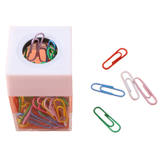 라이크존 편리한 클립통 화이트 + 클립 18p 세트, 1세트 문구/오피스/사무용품 전문관 반품 최저가 3,010원