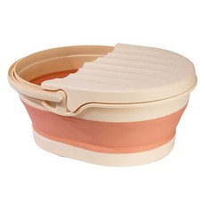 피어니스트 폴딩 휴대용 욕실 지압 멀티바스켓, 1개, 오렌지 생활용품/욕조 반품 최저가 11,620원