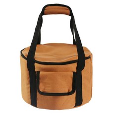 따봉오빠 캠핑 야외 식기 조리기구 멀티 패킹 수납 가방 32 x 21 cm JNH1653, 브라운, 1개 스포츠/레저/캠핑전문관 반품 최저가 14,560원