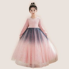 엣지랜드 여아용 벨벳 핑크 샤랄라 롱 드레스 출산/유아동/유아동패션 반품 최저가 11,620원