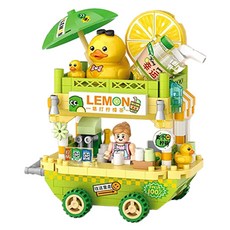 LOZ 스탠드 카트 시리즈 미니블럭, 레몬오리카트, 1개 완구/취미/블록놀이 반품 최저가 7,900원