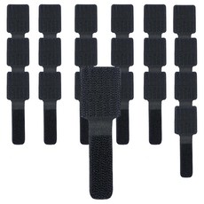 엔더 부착형 전선정리 벨크로 찍찍이 케이블 타이, 20개, 블랙 생활용품/생활전기용품 반품 최저가 3,470원