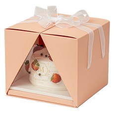 뮤니드 그레이스 팝업 쇼케이스 리본 선물상자, 1개, 핑크 + 화이트리본 문구/오피스/데코/포장용품 반품 최저가 3,240원