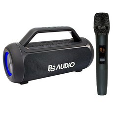 배성오디오 휴대용 블루투스 스피커 + 무선 핸드마이크 세트 BS4332, 블랙, BS-4332 가전디지털/음향기기 반품 최저가 250,000원