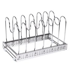 비벤자디 플렉서블 올스텐 후라이팬 냄비 정리대, 6단, 1개 주방용품/주방수납/정리 반품 최저가 19,800원