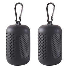 헨센 휴대용 스포츠 슬림 타올, 블랙, 2개 스포츠_레저/헬스/요가/댄스 반품 최저가 5,090원